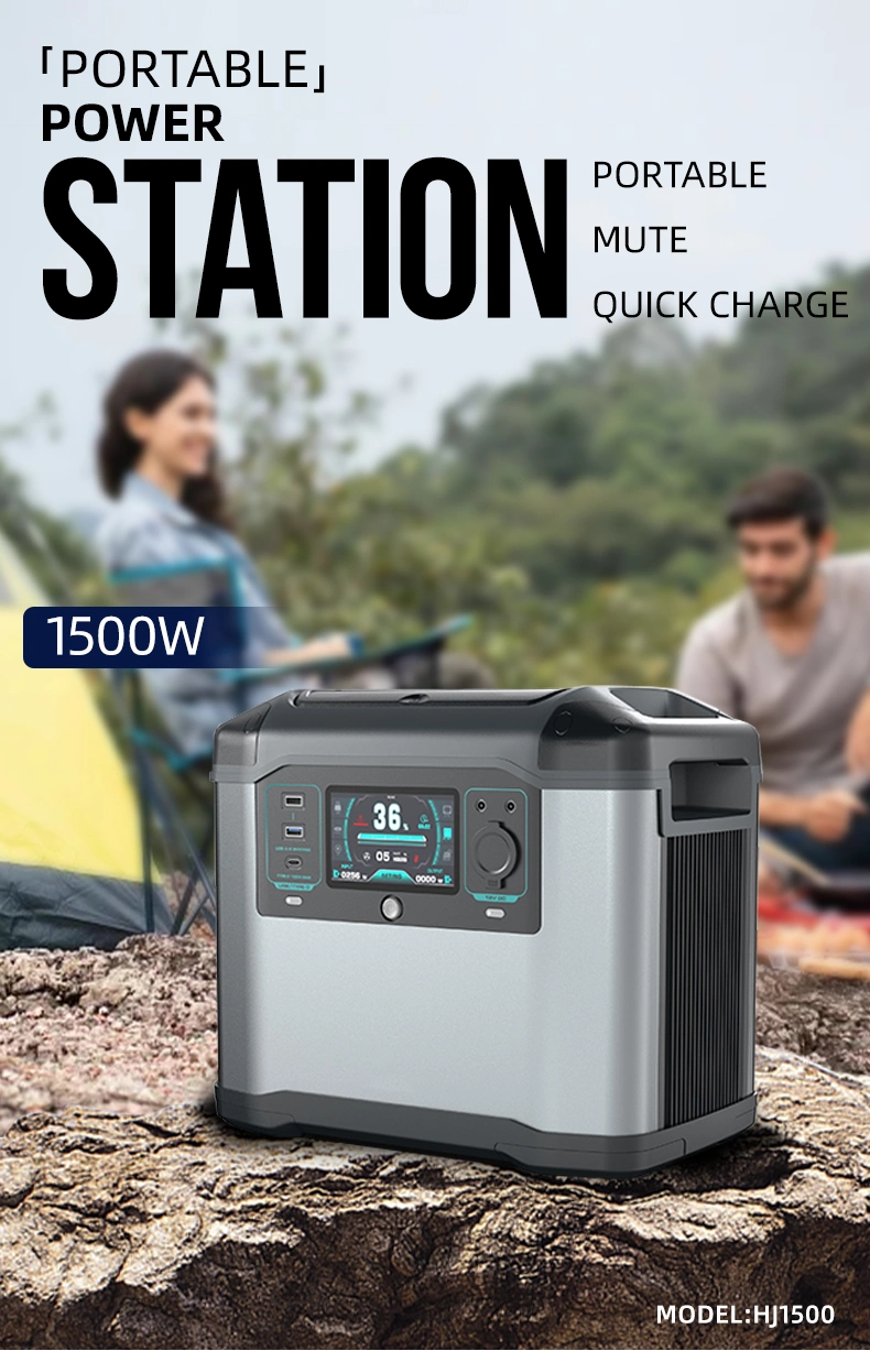 1500W 1500wh 278100mahindustrial Outdoor Magnetic Power Bank Mobile Power Supply 220V Energy Storage