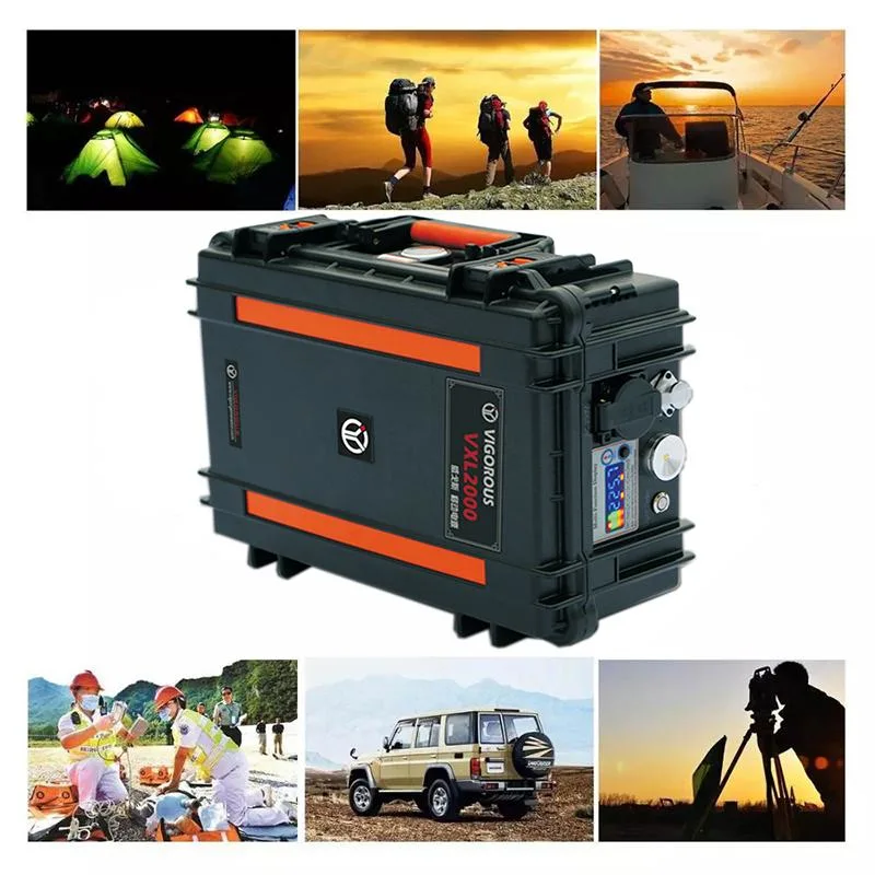 Mobile Portable Power Supply 2000W Suitable for Outdoor and Indoor Use