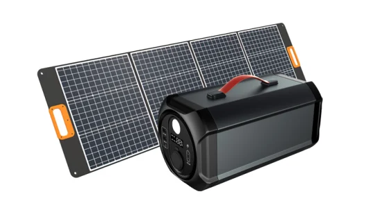 Generación de energía solar 500W Fuente de alimentación de emergencia para vehículos Fuente de alimentación de almacenamiento de energía portátil para exteriores de onda sinusoidal 220V