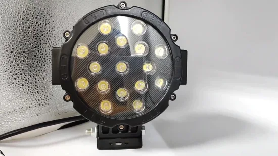 Luz estroboscópica de 12V, piezas de automóviles, coche, Cbl-W-G33-17LED, lámpara de faro LED, luz LED de trabajo