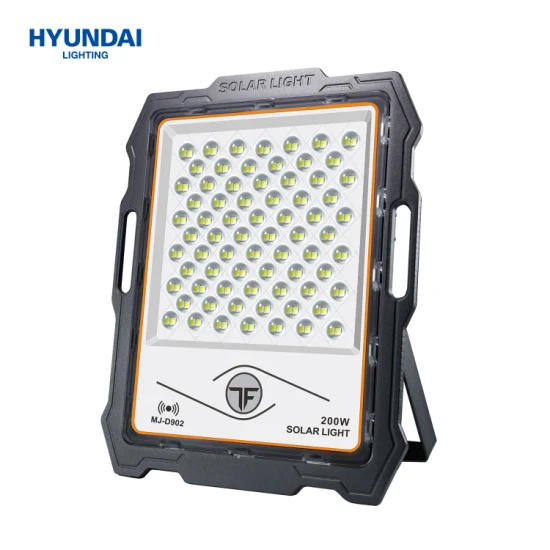 Hyundai Factory Outdoor IP65 Monitoreo con energía solar LED Flood Deck Shed Porch Camping Lights