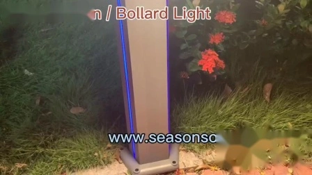 Lámpara de luz LED de ahorro de energía Camino recargable 6W Jardín solar Luz solar para césped al aire libre con tira de iluminación LED