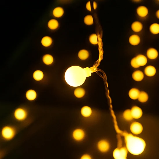 Luces de cerezo decorativas que funcionan con pilas Luz de cuerda LED Camping Senderismo Luz de seguridad Tienda de campaña Cadena de luz Luz blanca cálida amarilla Bl20205